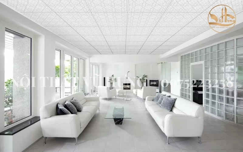 20+ Mẫu Trần Thạch Cao Phòng Khách - Trend Nội Thất 2024