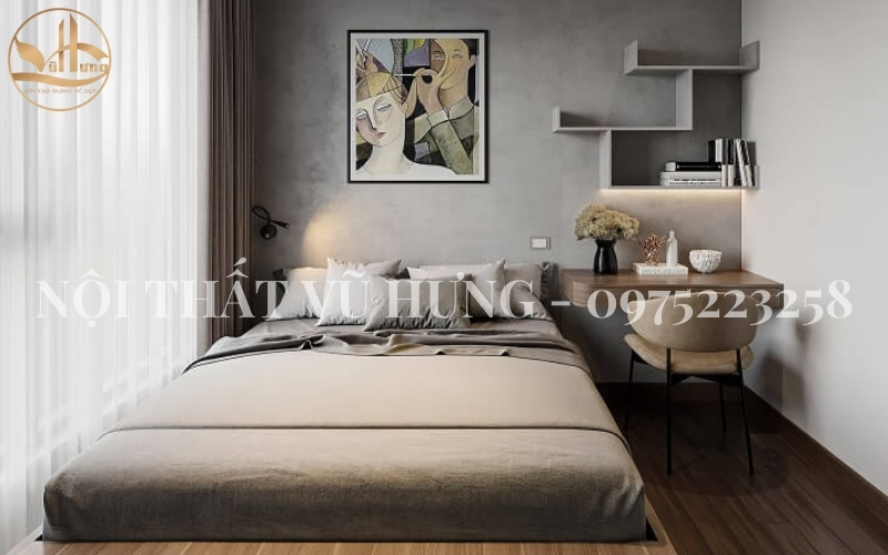 Mẫu thiết kế nội thất chung cư 3 phòng ngủ chỉ với 80m2