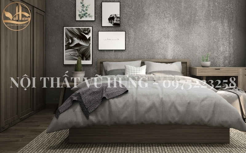 Thiết kế nội thất chung cư 2 phòng ngủ theo phong cách Tropical 