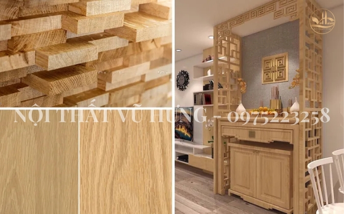 Bàn Thờ Gỗ Sồi Có Tốt Không? TOP 10+ Mẫu Bàn Thờ Gỗ Sồi Đẹp Giá Rẻ - Chất Lượng