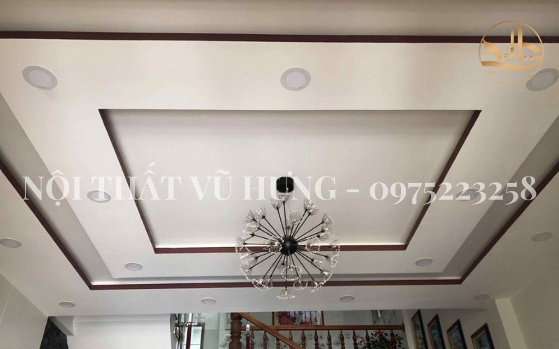 Trần thạch cao phòng khách là gì?