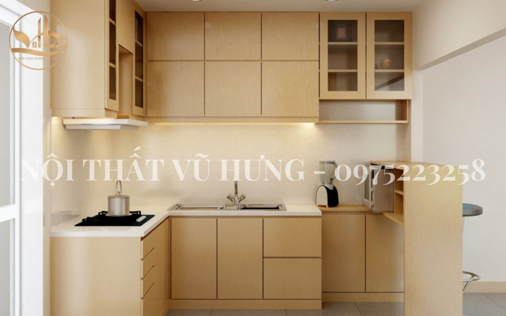 Tủ bếp nhựa giả gỗ là gì?