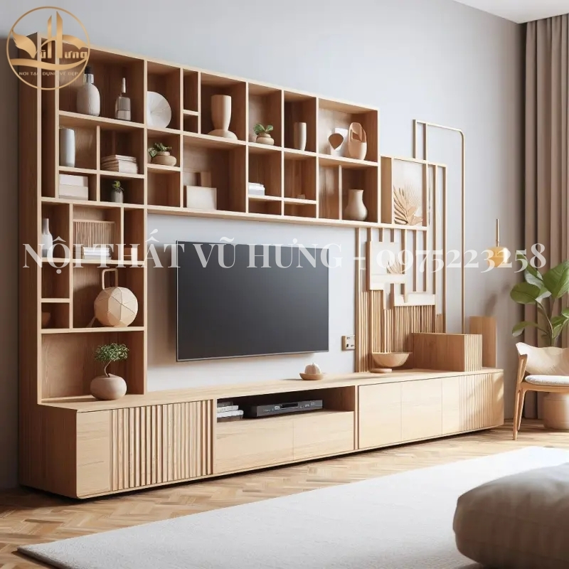 Mê Mẩn 10+ Mẫu Kệ Tivi Gỗ Đẹp Cho Ngôi Nhà Thông Minh 