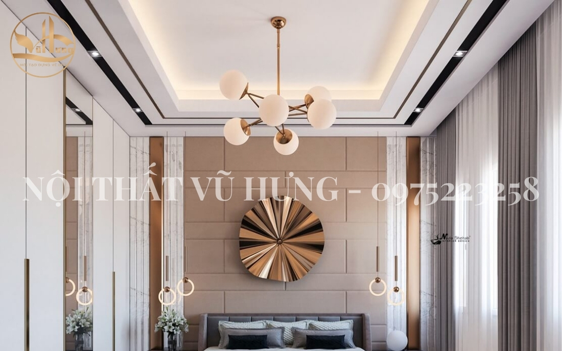 Trần thạch cao giật cấp có mấy loại? 