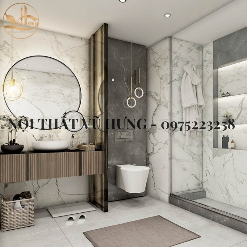 Nguyên Tắc 3 “KHÔNG” Khi Trang Trí Nội Thất Chuẩn Phong Thủy Nhà Tắm 