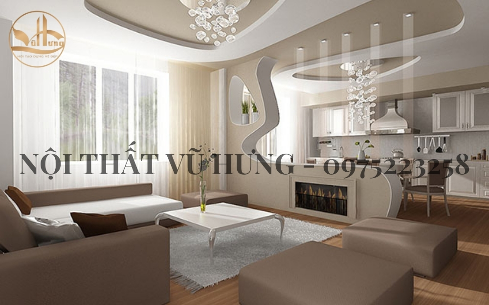 Ứng dụng vách ngăn phòng thạch cao trong thiết kế nhà ở