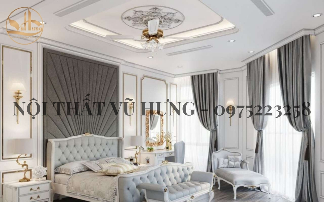 4 Mẫu Trần Thạch Cao Phòng Ngủ Đẹp Mắt - Ấn Tượng 