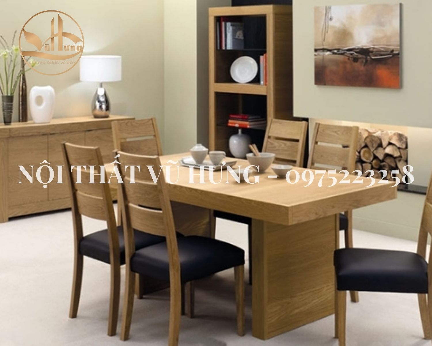 Tổng hợp 10+ bộ bàn ăn gỗ công nghiệp đang “làm mưa làm gió” trên thị trường hiện nay 