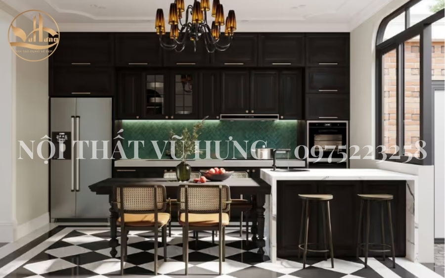 mẫu phòng bếp đẹp đơn giản