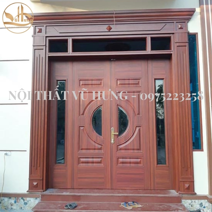 Khám Phá 4 Kiểu Thiết Kế Cửa Gỗ 4 Cánh Tuyệt Đẹp - Sang Trọng 