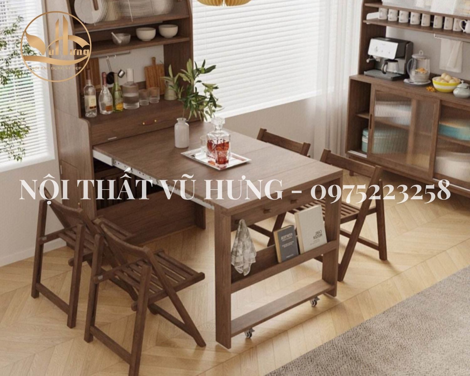 Tổng hợp 10+ bộ bàn ăn gỗ công nghiệp đang “làm mưa làm gió” trên thị trường hiện nay 