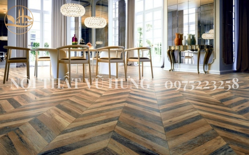 Các loại sàn gỗ kiểu xương cá phổ biến nhất hiện nay