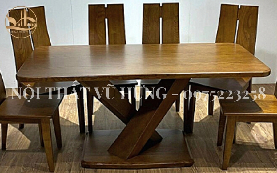TOP 4 XU HƯỚNG THIẾT KẾ BÀN ĂN GỖ ÓC CHÓ ĐẸP - SANG 