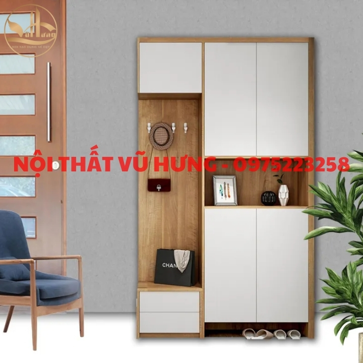 3 Loại Tủ Giày Gỗ Công Nghiệp Giá Rẻ - Chất Lượng 