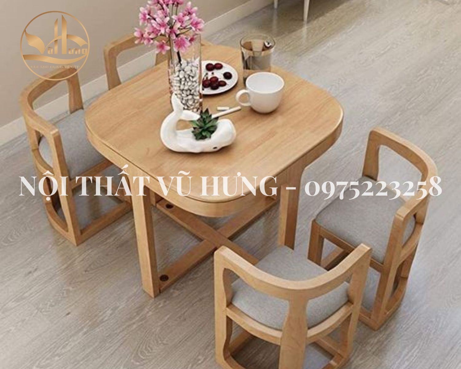 Tổng hợp 10+ bộ bàn ăn gỗ công nghiệp đang “làm mưa làm gió” trên thị trường hiện nay 