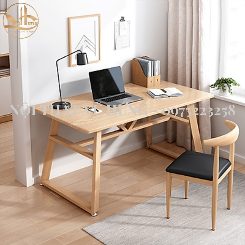 4 Kiểu Bàn Làm Việc Gỗ Đẹp Tại Nhà - Hiện Đại - Thông Minh

