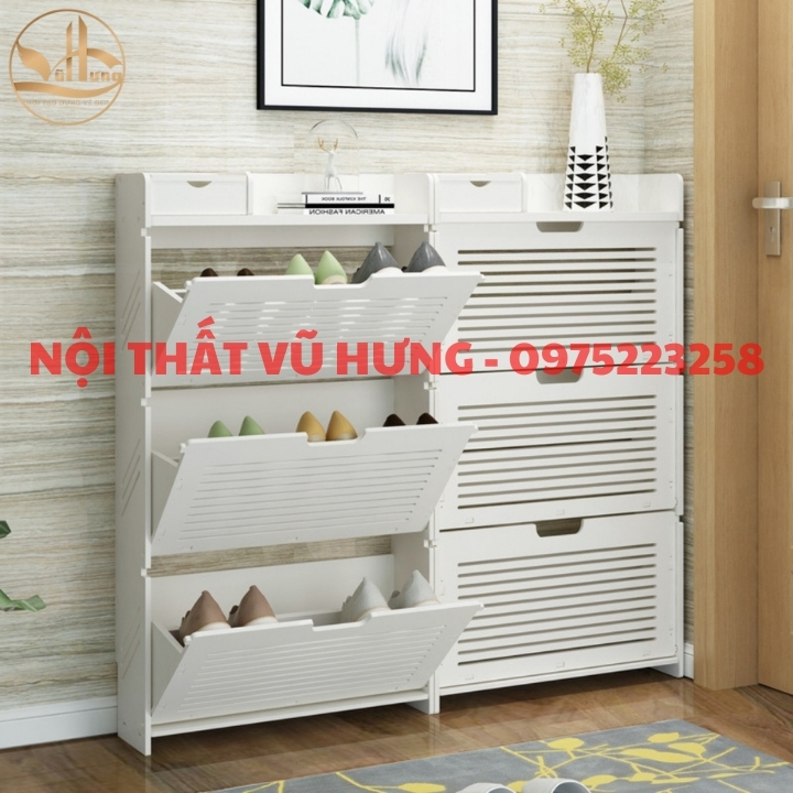 3 Loại Tủ Giày Gỗ Công Nghiệp Giá Rẻ - Chất Lượng 