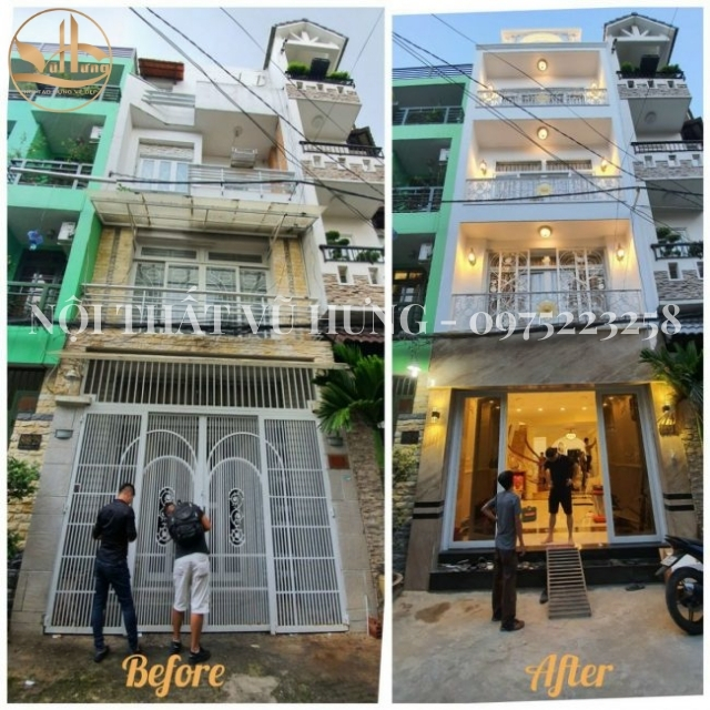 Nguyên nhân cần phải sửa mặt tiền nhà phố ngay lập tức