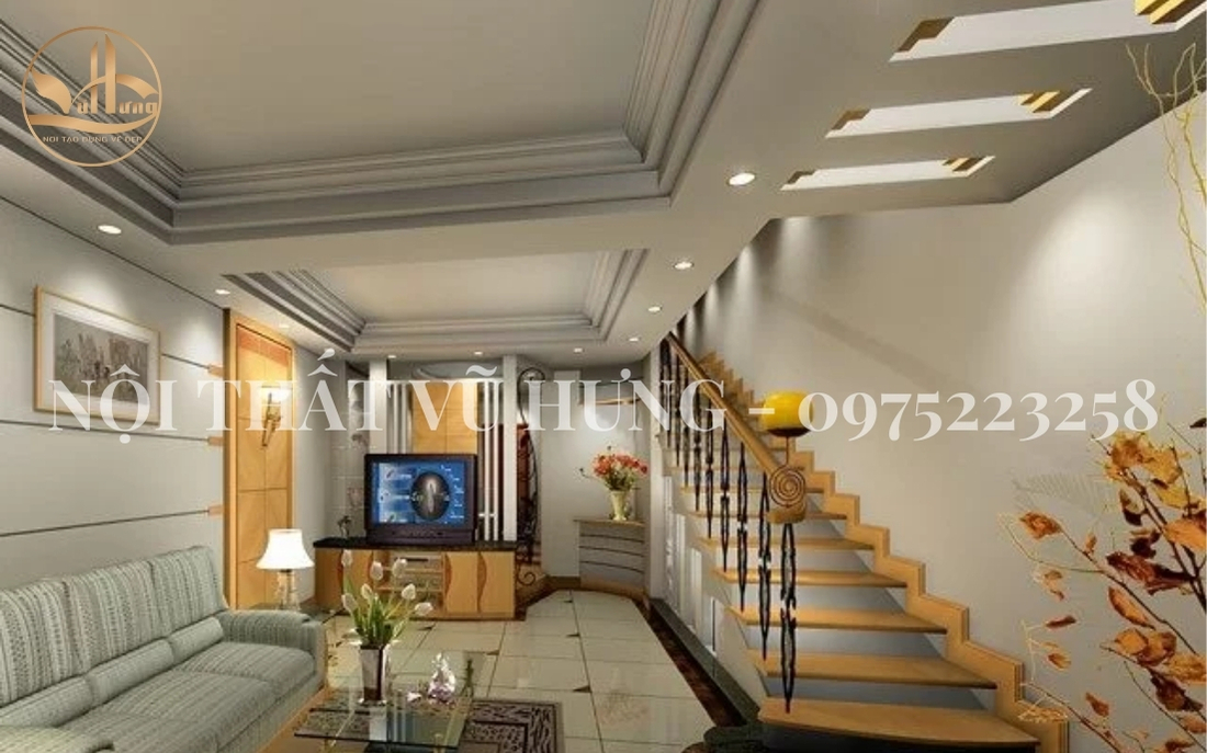 Trần thạch cao giật cấp có mấy loại? 