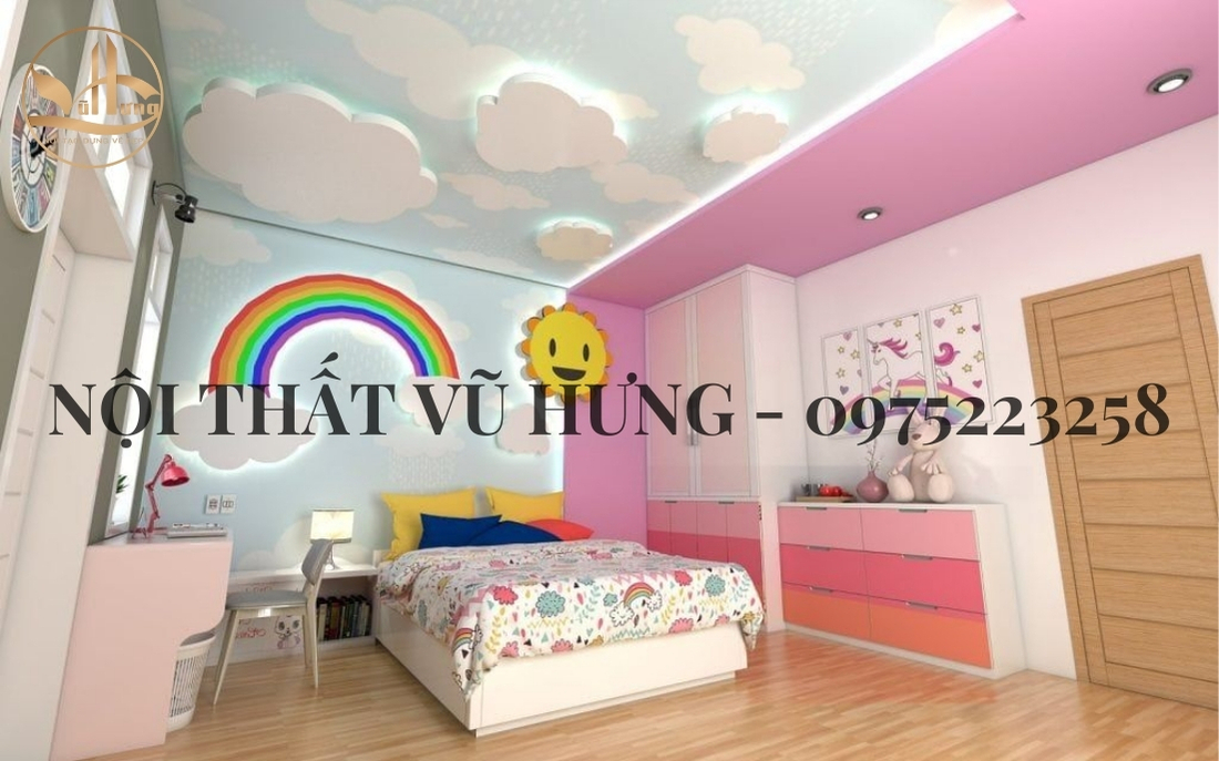 4 Mẫu Trần Thạch Cao Phòng Ngủ Đẹp Mắt - Ấn Tượng 