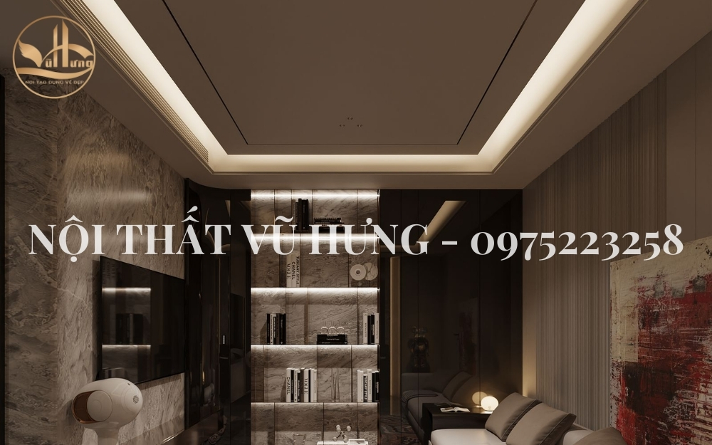 15+ mẫu trần thạch cao phẳng không giật cấp tuyệt đẹp