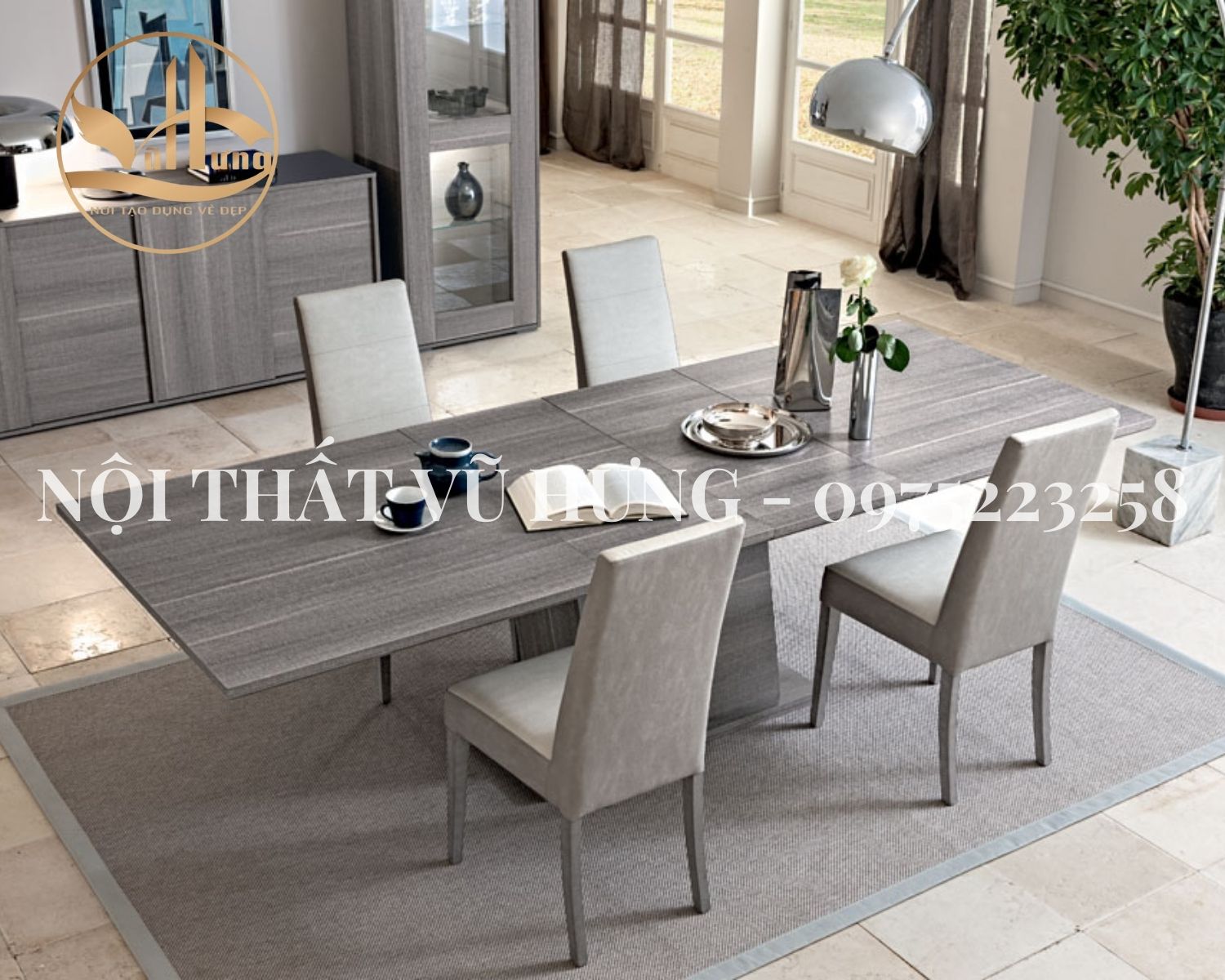 Ngắm Nhìn Thiết Kế Bàn Ăn Gỗ Công Nghiệp Đẹp Mắt - Ấn Tượng 