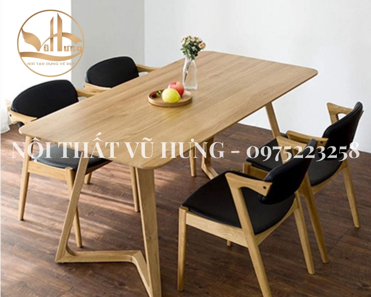 Ngắm Nhìn Thiết Kế Bàn Ăn Gỗ Công Nghiệp Đẹp Mắt - Ấn Tượng 