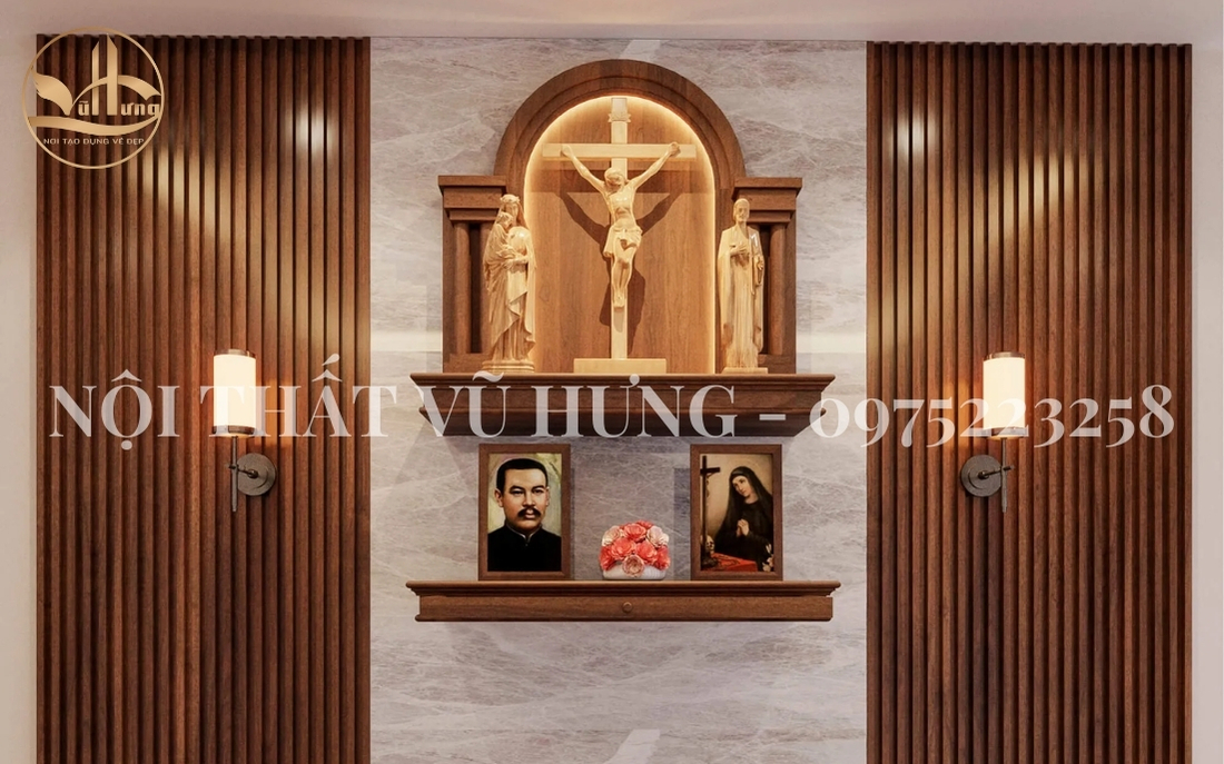 Bàn Thờ Gỗ Sồi Có Tốt Không? TOP 10+ Mẫu Bàn Thờ Gỗ Sồi Đẹp Giá Rẻ - Chất Lượng