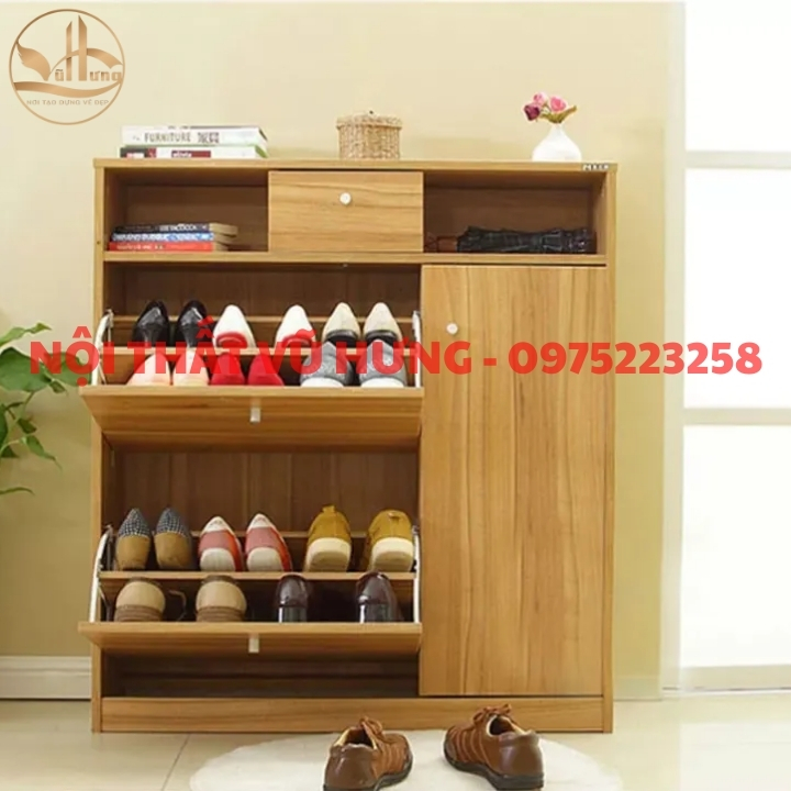 3 Loại Tủ Giày Gỗ Công Nghiệp Giá Rẻ - Chất Lượng