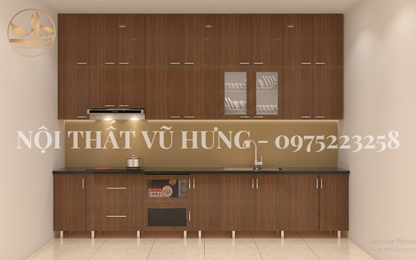 Có nên sử dụng tủ bếp nhựa giả gỗ đẹp cho không gian bếp không? 