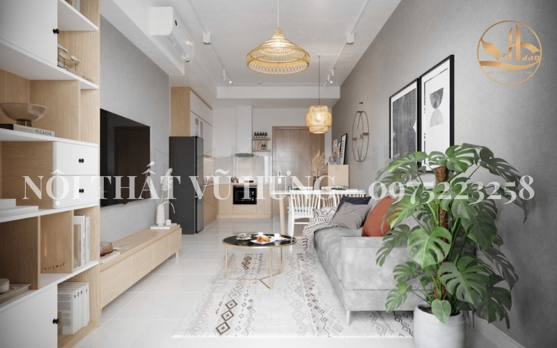 Trần thạch cao phòng khách là gì?