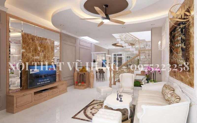 Những mẫu trần thạch cao đẹp mắt được yêu thích nhất hiện nay