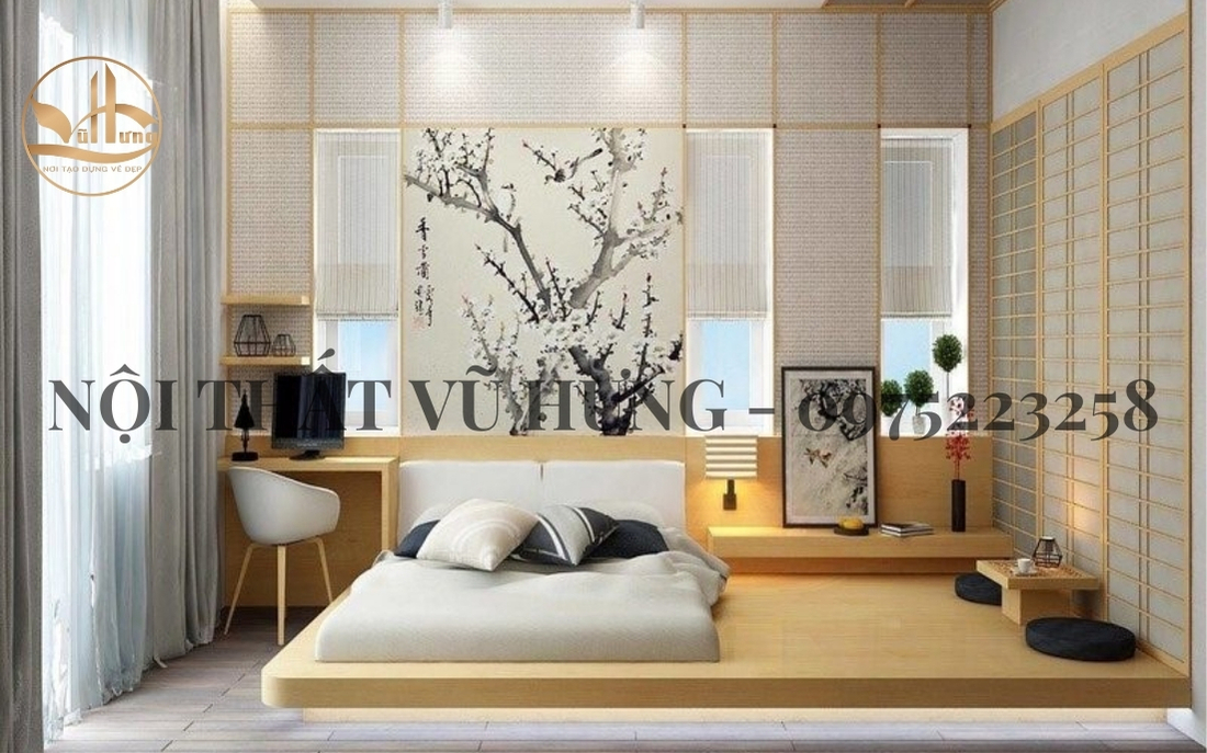 Tại sao bạn nên lựa chọn thiết kế giường phản kiểu Nhật?