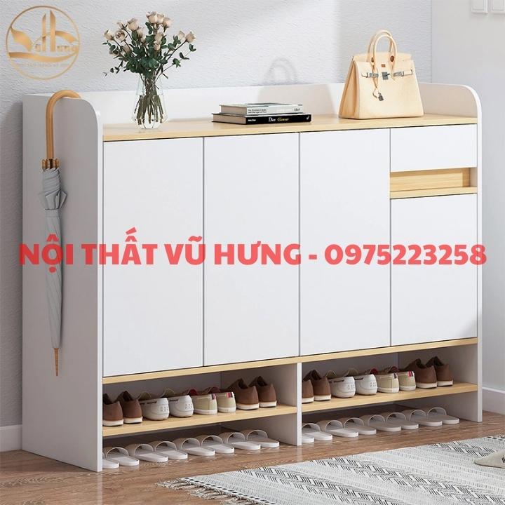 4 lý do bạn nên chọn ngay tủ giày gỗ công nghiệp 