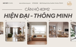 TOP 6 Căn Hộ 40m2 Được Thiết Kế Hiện Đại - Thông Minh 