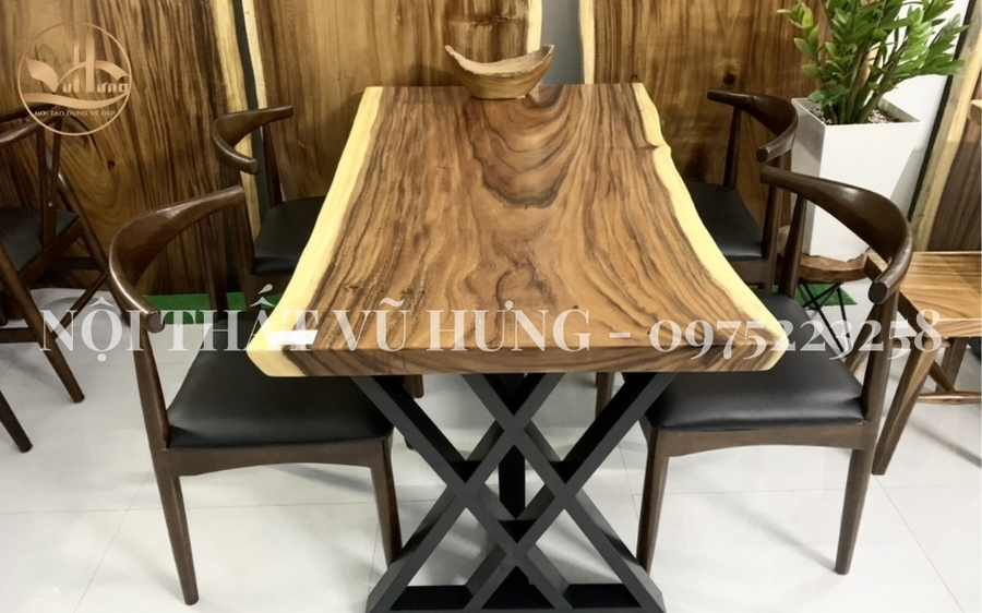 TOP 4 XU HƯỚNG THIẾT KẾ BÀN ĂN GỖ ÓC CHÓ ĐẸP - SANG 