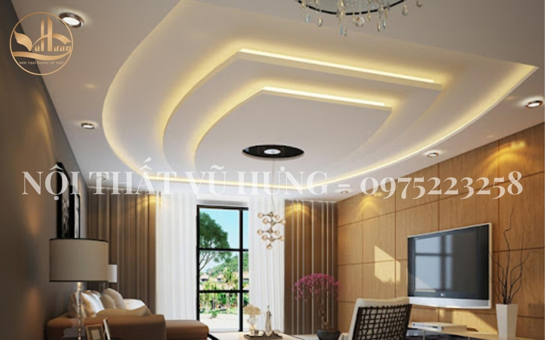 Trần thạch cao giật cấp là gì? 