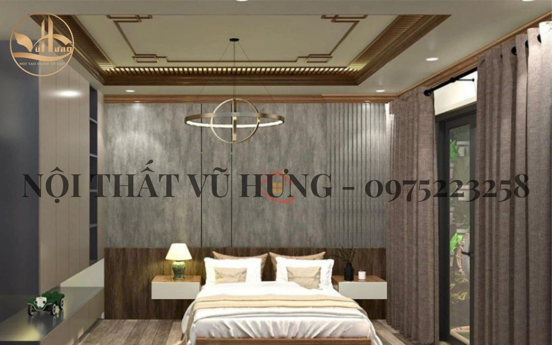15+ mẫu trần thạch cao phòng ngủ phổ biến nhất hiện nay 