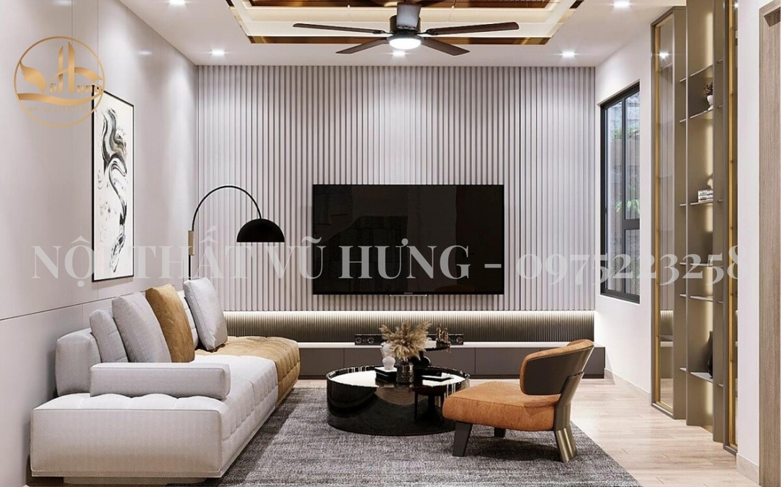 15+ Mẫu Thiết Kế Phòng Khách Nhà Ống Đẹp Mê - Hút Hồn