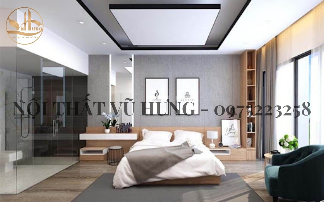 15+ mẫu trần thạch cao phòng ngủ phổ biến nhất hiện nay 