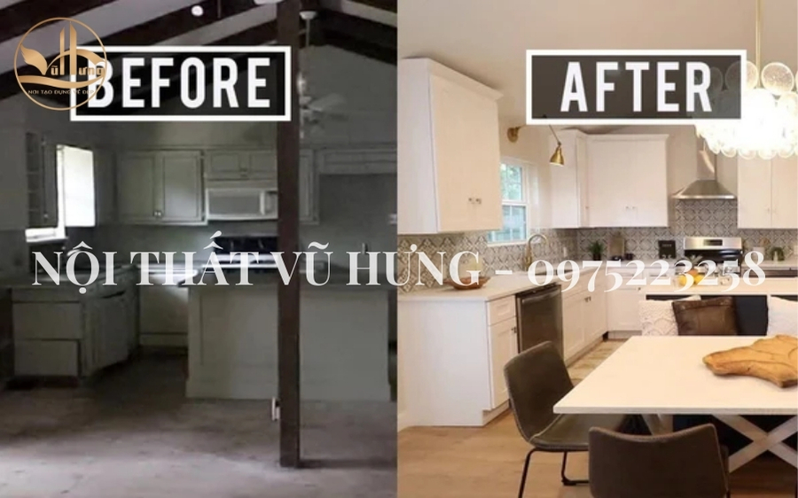 8 Mẹo Sửa Phòng Bếp Tiết Kiệm Chi Phí - Thời Gian Hiệu Quả 