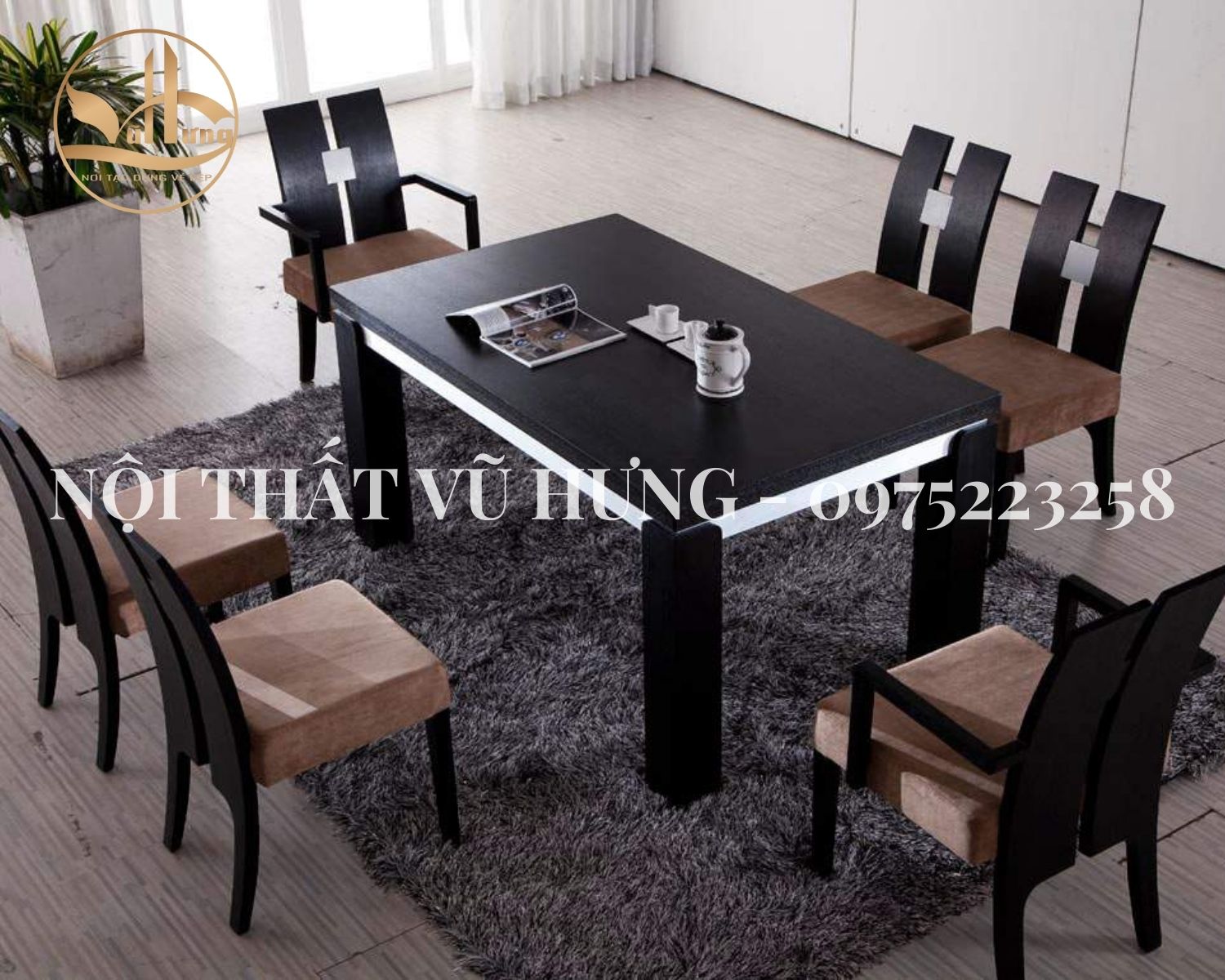 Tổng hợp 10+ bộ bàn ăn gỗ công nghiệp đang “làm mưa làm gió” trên thị trường hiện nay 