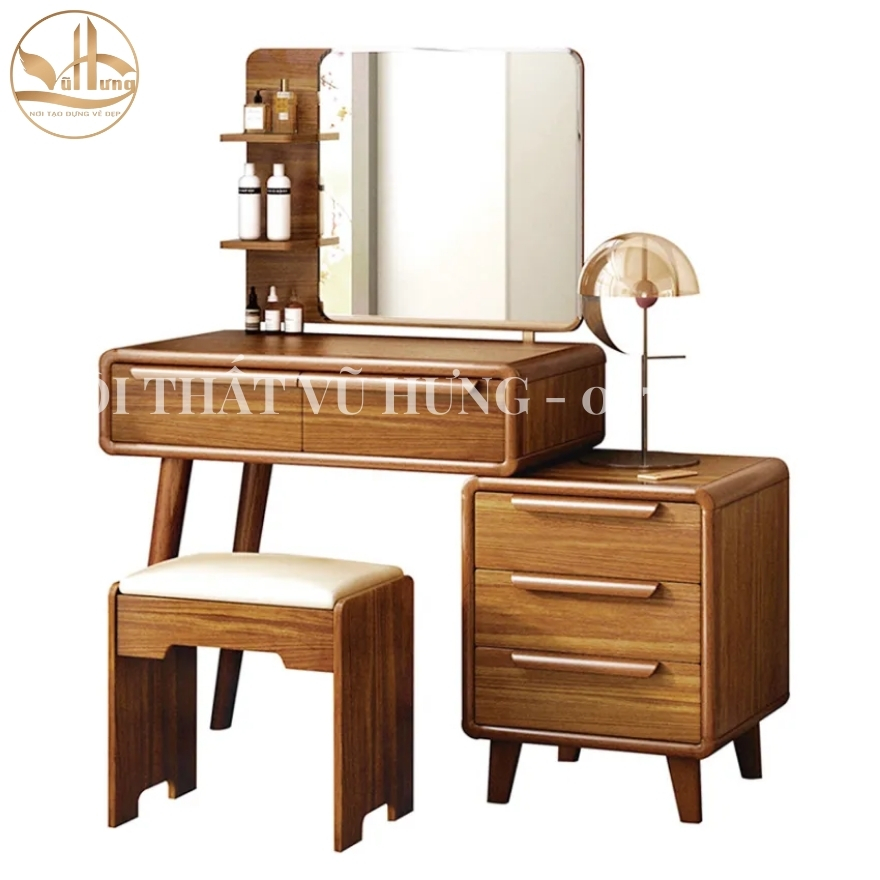 6 ƯU ĐIỂM VƯỢT TRỘI CỦA MẪU BÀN TRANG ĐIỂM GỖ ĐẸP TẠI NỘI THẤT VŨ HƯNG