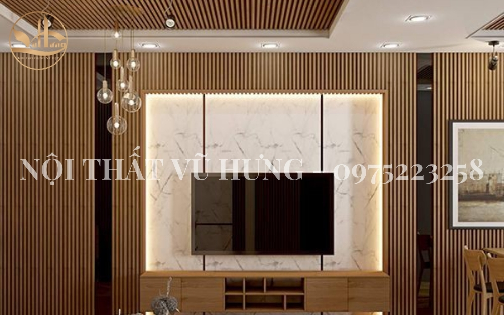 Vách Lam Nhựa Giả Gỗ - Xu Hướng Nội Thất Sang Trọng 2024
