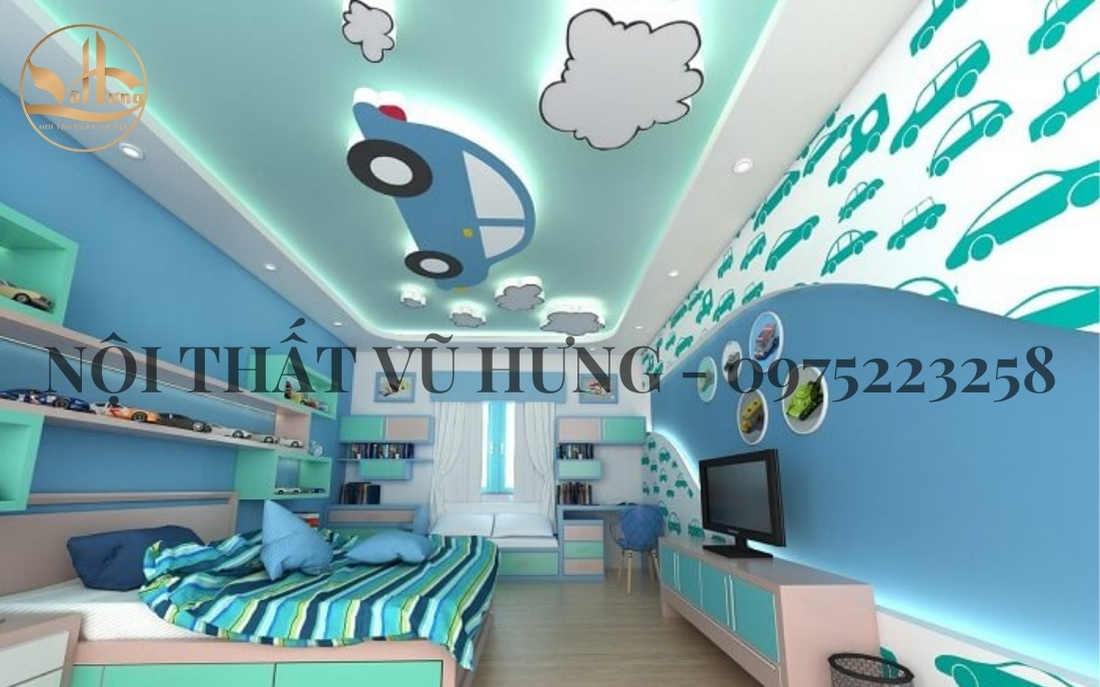 4 Mẫu Trần Thạch Cao Phòng Ngủ Đẹp Mắt - Ấn Tượng 