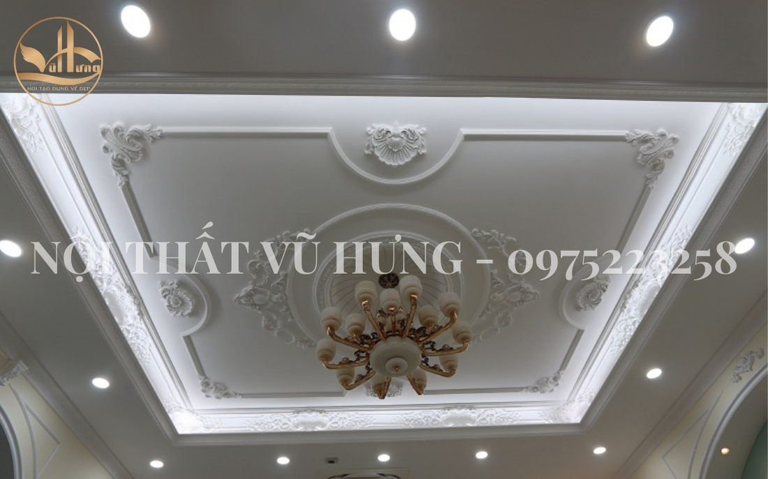 TOP 3 Phào Chỉ Trần Nhà ĐẸP MẮT - TINH TẾ - SANG TRỌNG 
