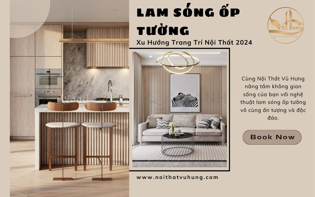 10+ Ý Tưởng Trang Trí Lam Sóng Ốp Tường Sáng Tạo - Độc Đáo