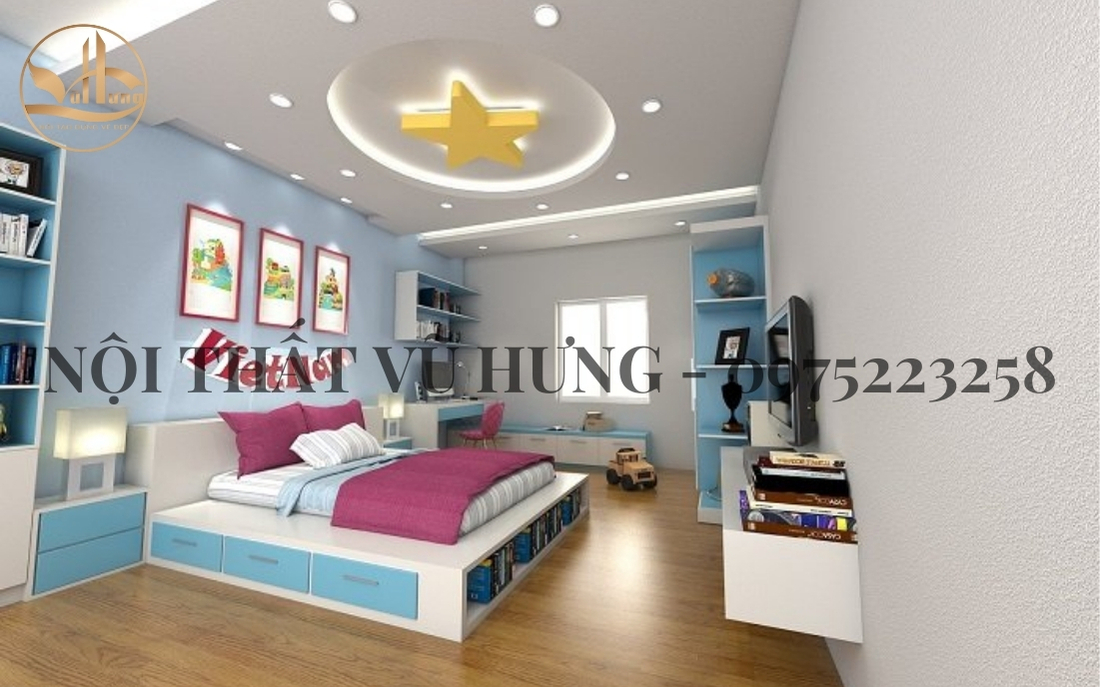 4 Mẫu Trần Thạch Cao Phòng Ngủ Đẹp Mắt - Ấn Tượng 