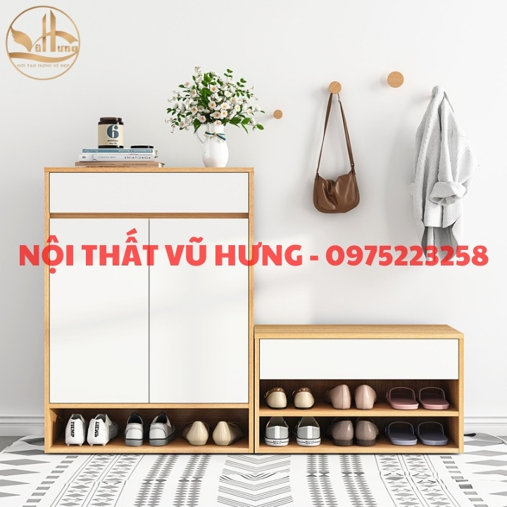 3 Loại Tủ Giày Gỗ Công Nghiệp Giá Rẻ - Chất Lượng