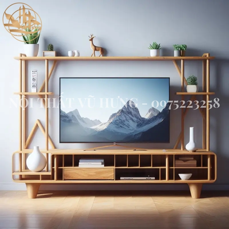 Mê Mẩn 10+ Mẫu Kệ Tivi Gỗ Đẹp Cho Ngôi Nhà Thông Minh 